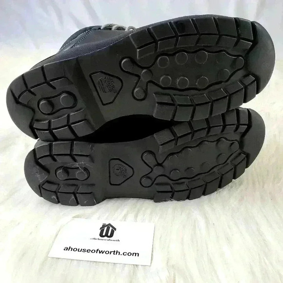 Timberland Chukka Ankle Boots Black Leather - 6M - Picture 4 of 7